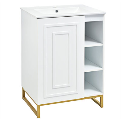 Ensemble de meuble-lavabo moderne pour petit espace