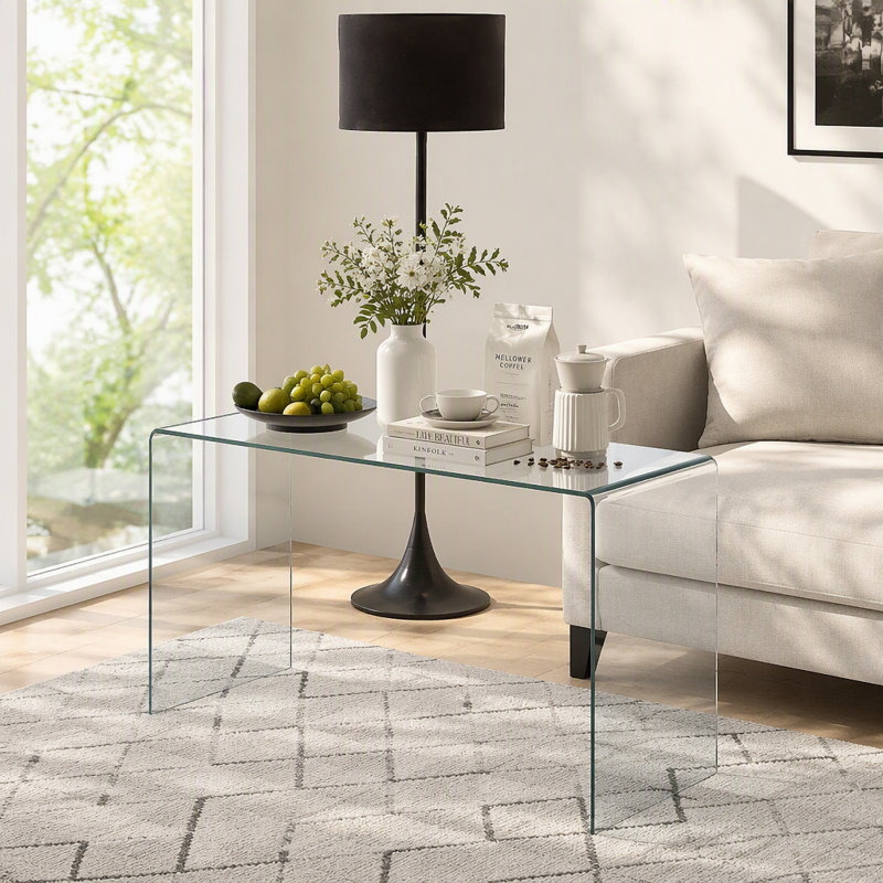 Console en verre
