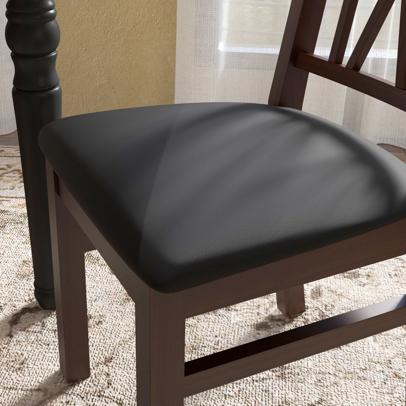 Chaise de salle à manger Donihoo, Brun