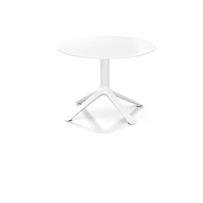 EEX Round Metal Outdoor Side Table , 27.5'' in. W 27.5'' in. D