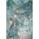 Premium Machine Washable Cerrito AMF518 Teal Rug