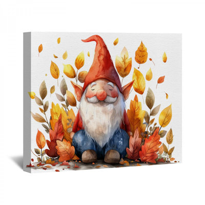 Gnome, impression sur toile encadrée