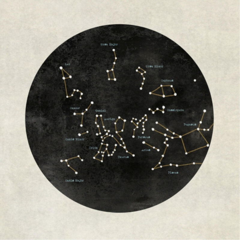 Winter Night Story Print by Guseul Park, Plexi, 40" H x 40" W x 1.5" D