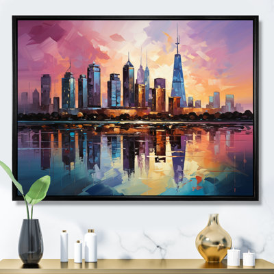 " Skyscrapers Giants Plastel IV "
