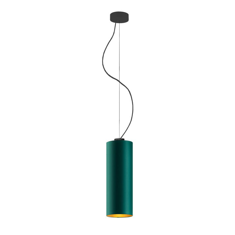 Ricki 1 - Light Single Pendant, Green, Black