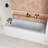 Streamline 66 in. x 32 in. Acrylic Left-Hand Drain Alcove Bathtub in Glossy White With External Drain-101700383