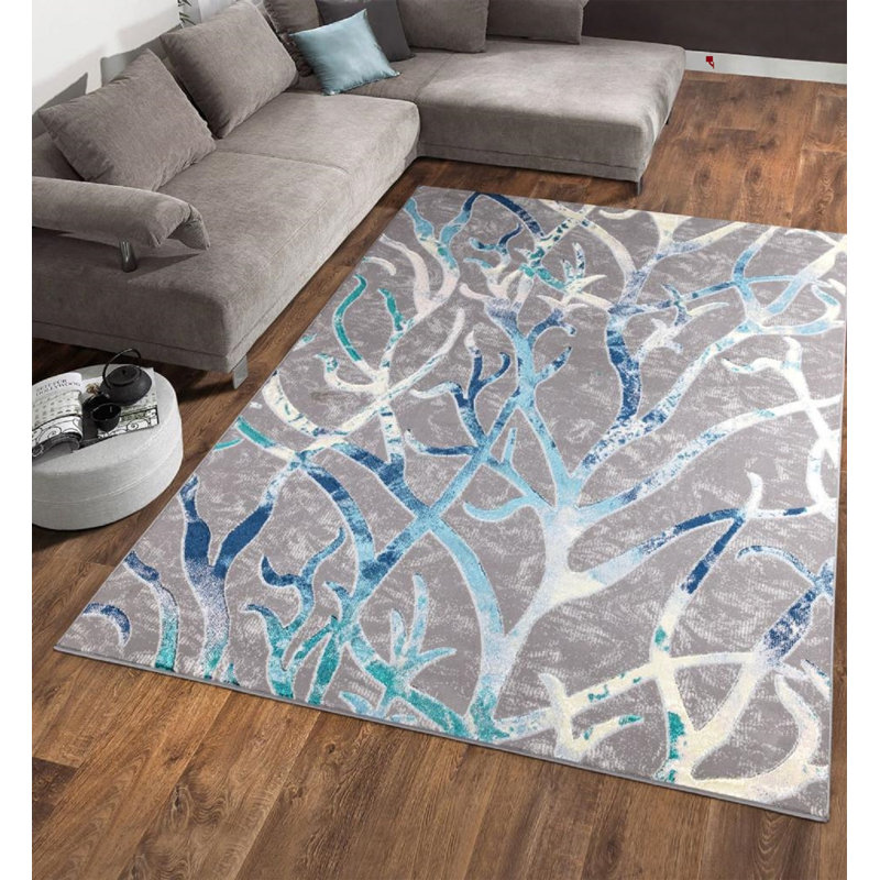 Sereno Abstract Area Rug, Rectangle 200 x 290 cm 
