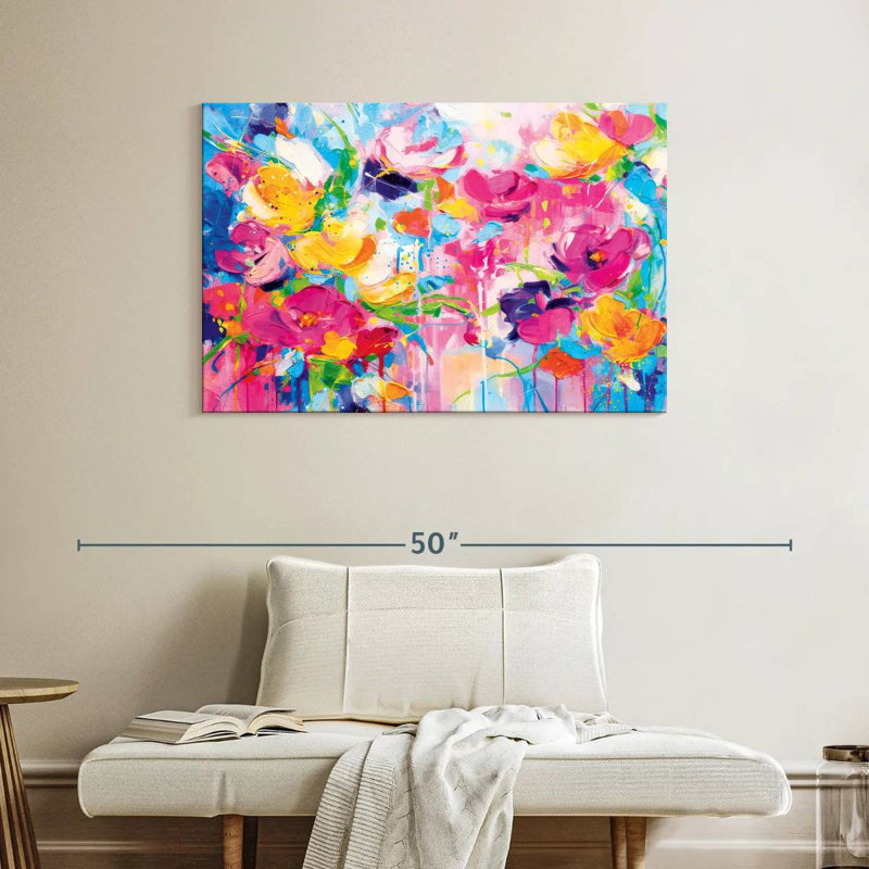 Avery Efflorescent Abstract, 26" H x 39" W