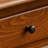 Cherry Rectangular Solid Wood with 2 drawers desk