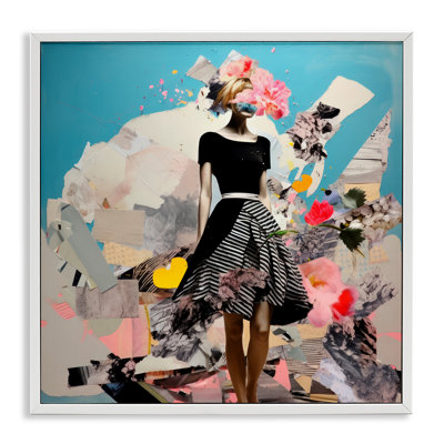 «Surreal collage collage», art de la giclée encadrée par Irena Orlov