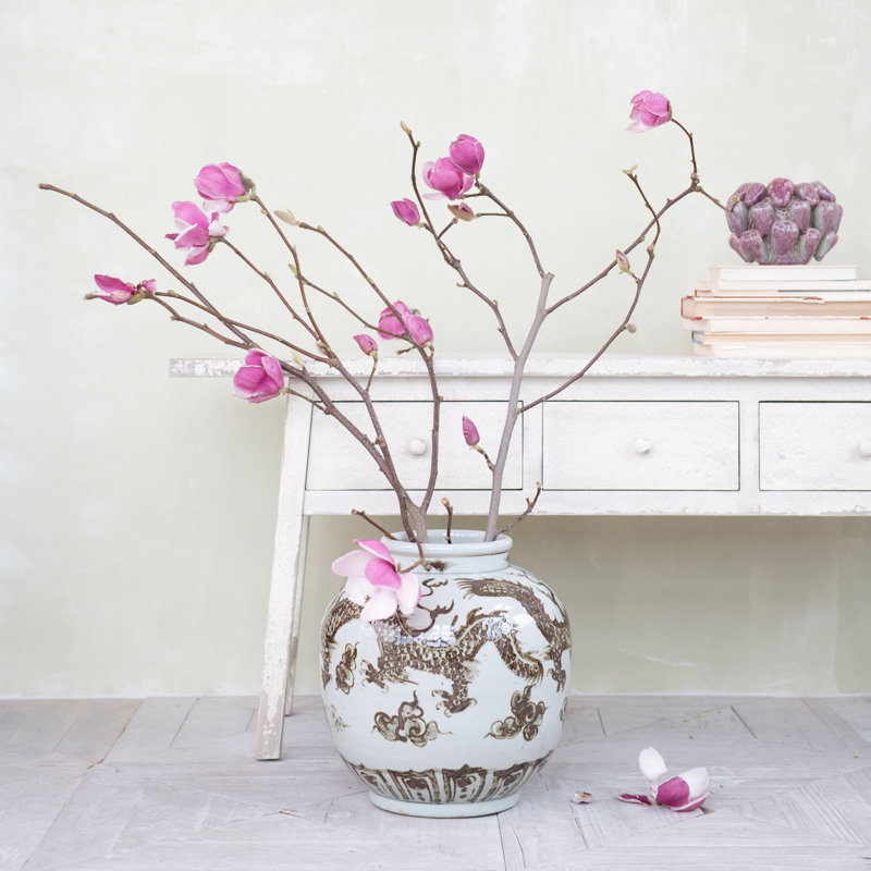 Porcelain Floor Vase
