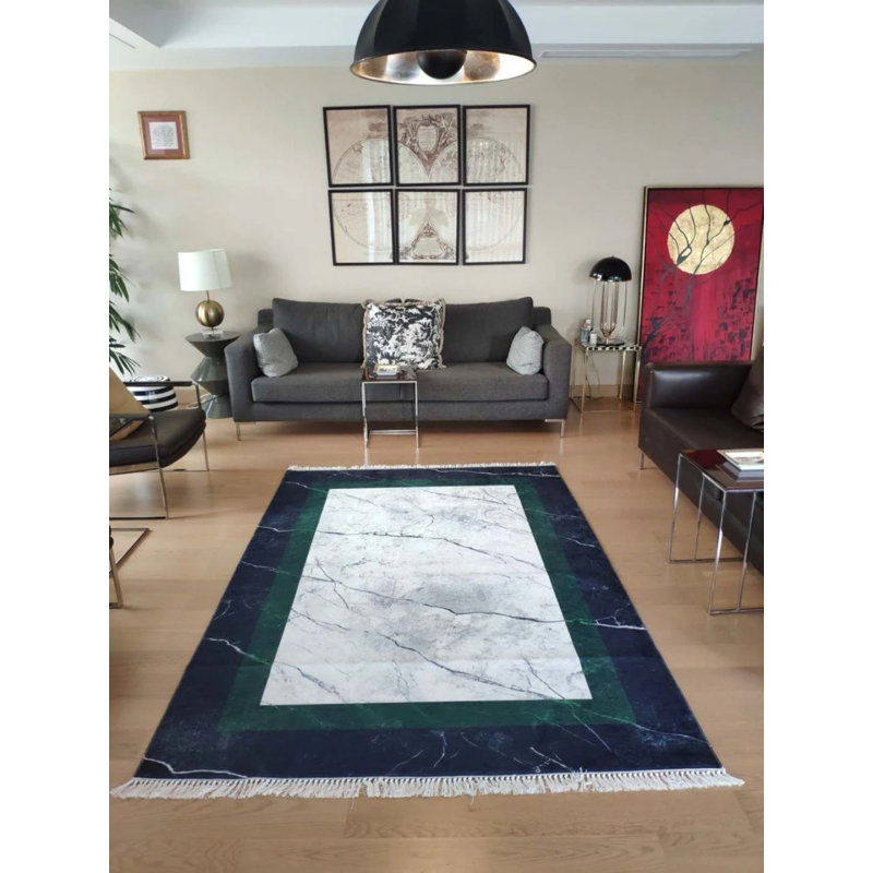 Tapis Maryemma avec envers antidérapant, Rectangle 5 pi 3 po x 16 pi 5 po