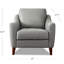 Fauteuil en cuir Ersa Revêtement en cuir Revêtement en cuir Comt-1693592396