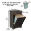 Poubelle inclinable 10 gallons Ecoguard (non incluse)-123036972