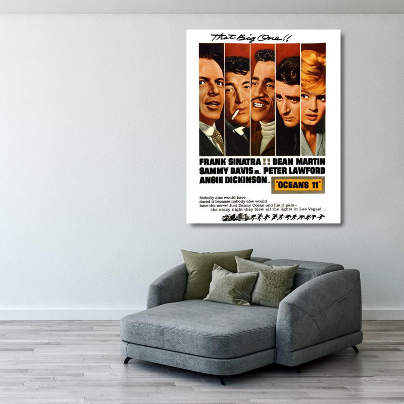 Oceans Eleven, 35" H x 28" W