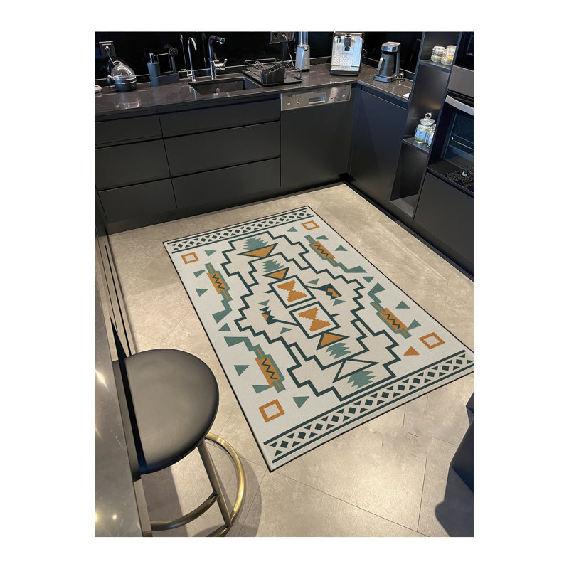 Tapis tissé crème Mosso, 2' x 2'11"
