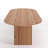 Morden Oval Solid Wood Dining Table-212456340