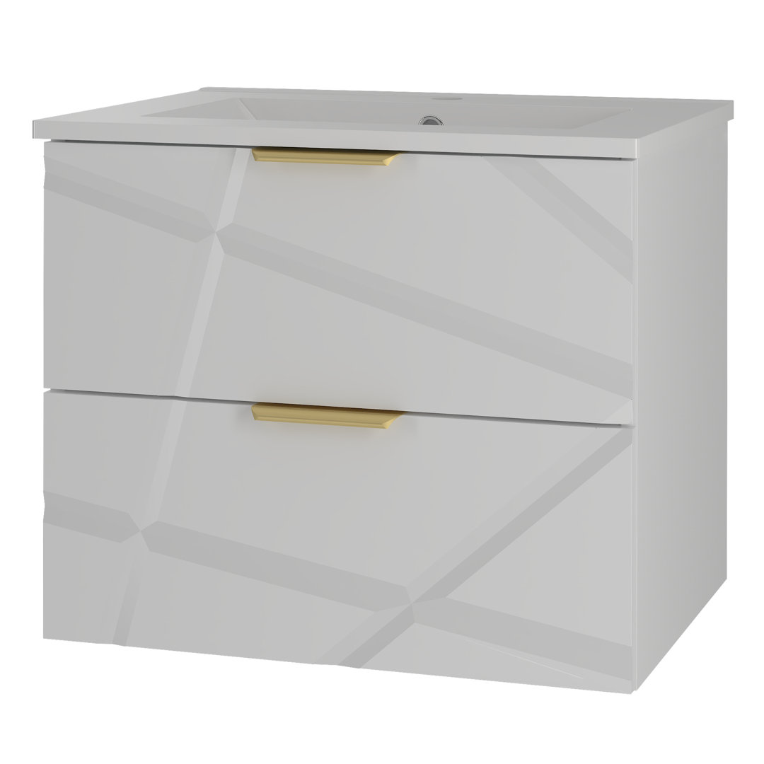 61 x 52 cm Badschrank Damariae