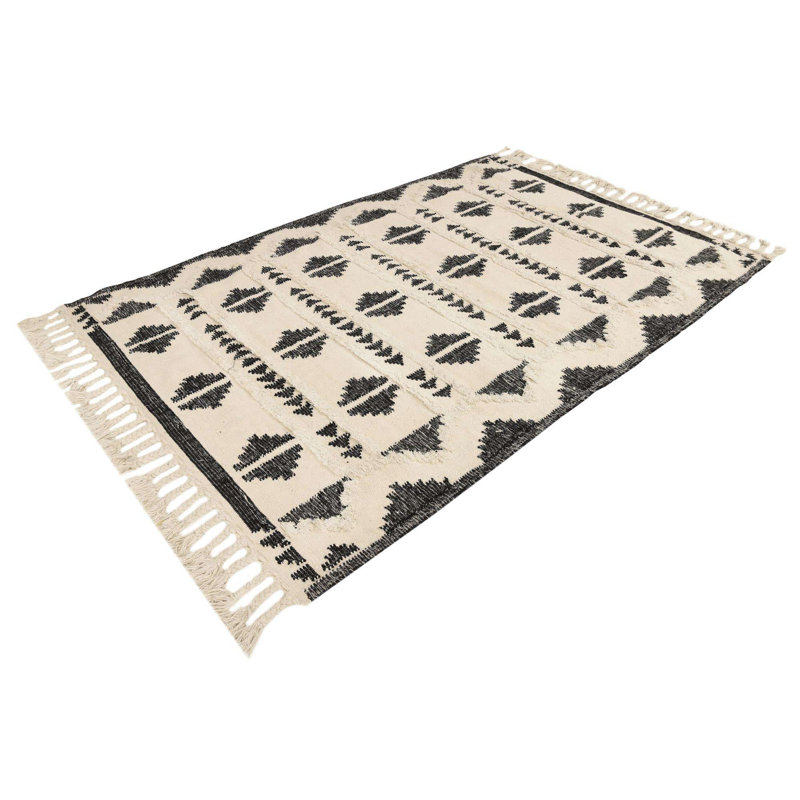 Annunciata Wool Moroccan Indoor Rug, Rectangle 9' x 12'