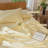 MooMee Lightweight Duvet Cover Set with Zipper Closure 8 Ties 100% Washed Cotton Linen Like Textured Soft Breathable All-Season-111220333-109236631