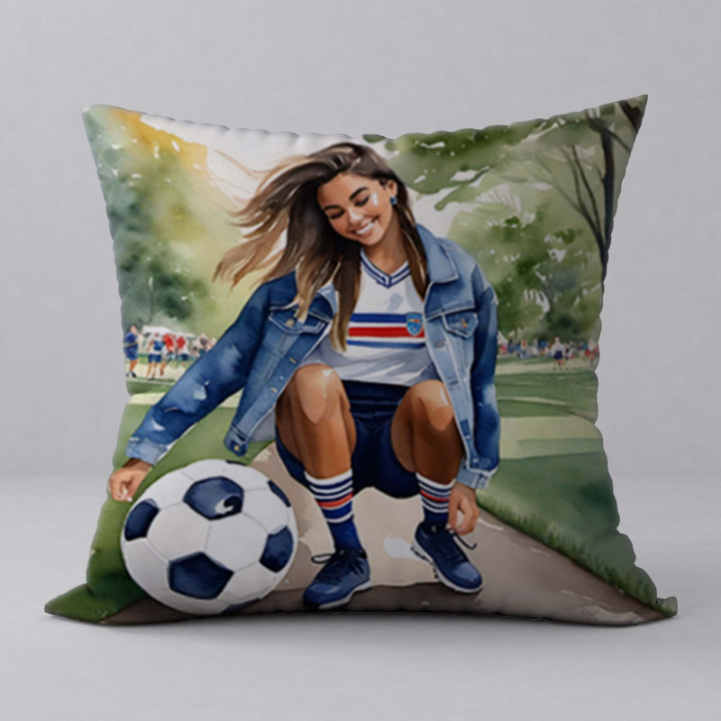 Housse et insert de coussin décoratif en polyester