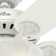 Pro's Best 52" 5 - Blade Ceiling Fan with Pull Chain and Light Kit Included