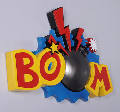 Dinvers Boom Wall Art