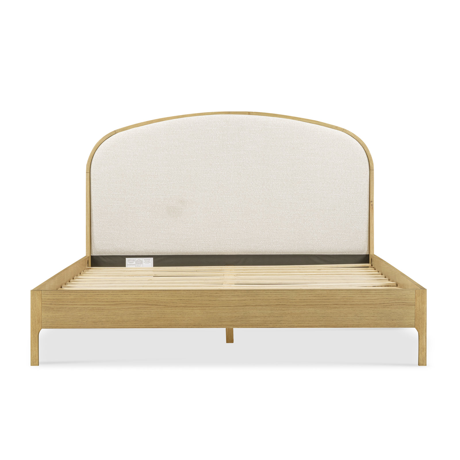 Danny Upholstered Bed, Brown, King