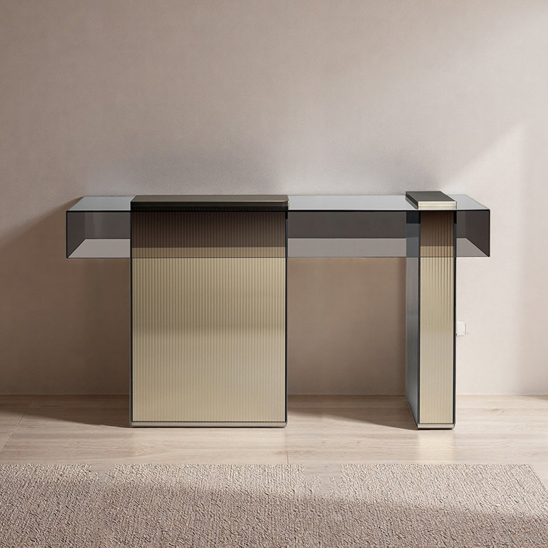 Console créative de style italien, H 33,46 po x l 62,99 po x P 11,81 po