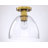 Viveka Glass Semi Flush Mount-873256959