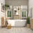 Brown Wood Sleek Modern Quilt Rack