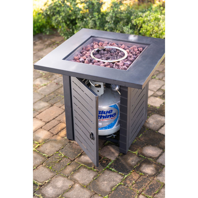 Round Iron Propane Smokeless Fire Pit