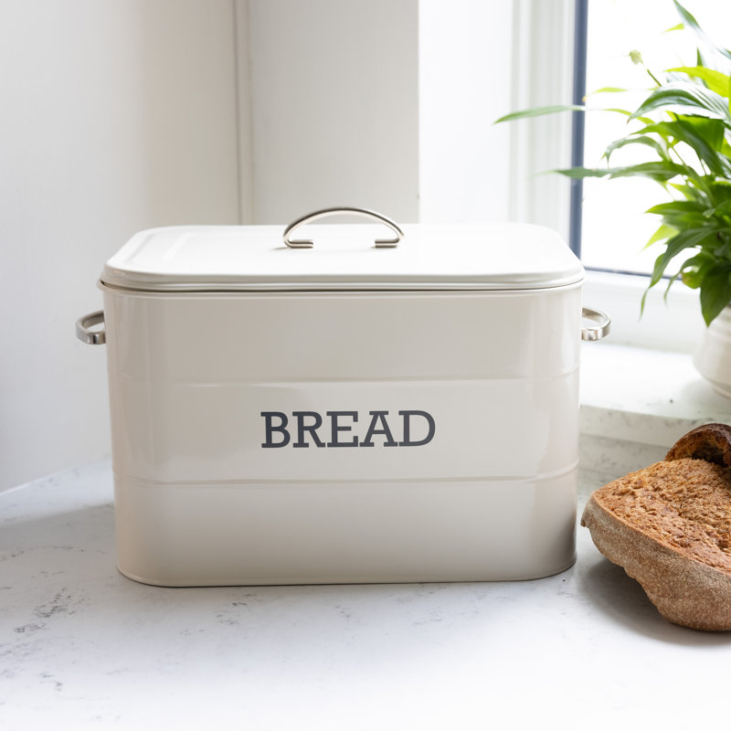 Living Nostalgia Bread Bin, Cream