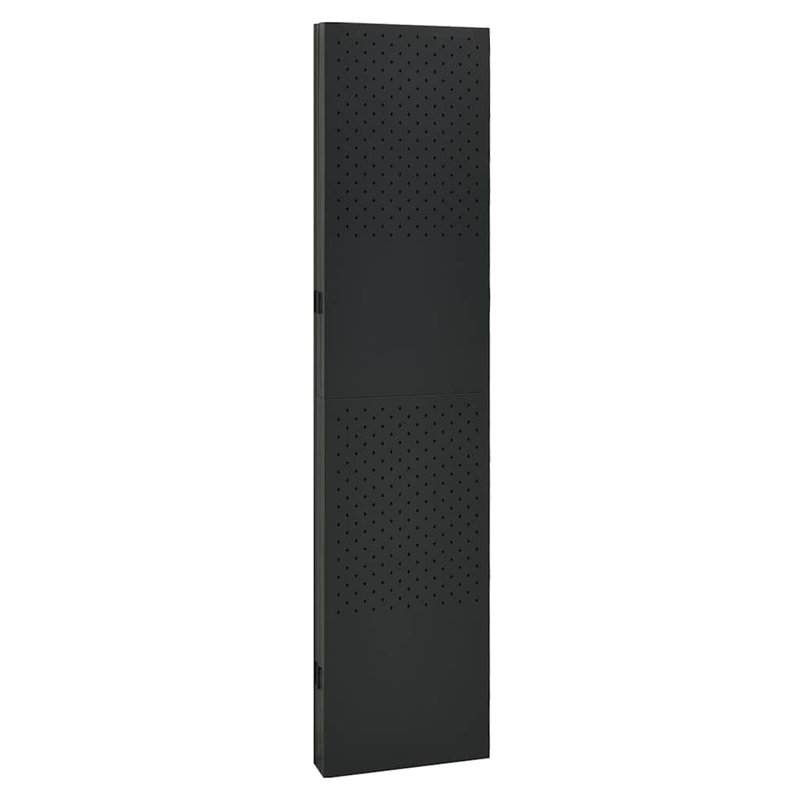 Paravent autoportant pour séparateur de pièce Tasso, Noir