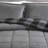 Eddie Bauer Cabin Plaid Micro Suede/Sherpa Reversible Grey Comforter Set-101503793
