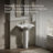 Veer Ceramic Pedestal Bathroom Sink with Overflow-19195678-10942335-46044464