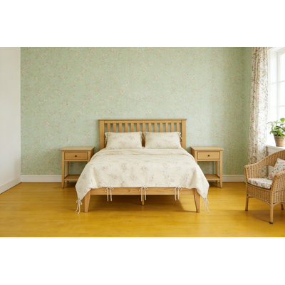 Malinda Mission Style Queen Panel Bed