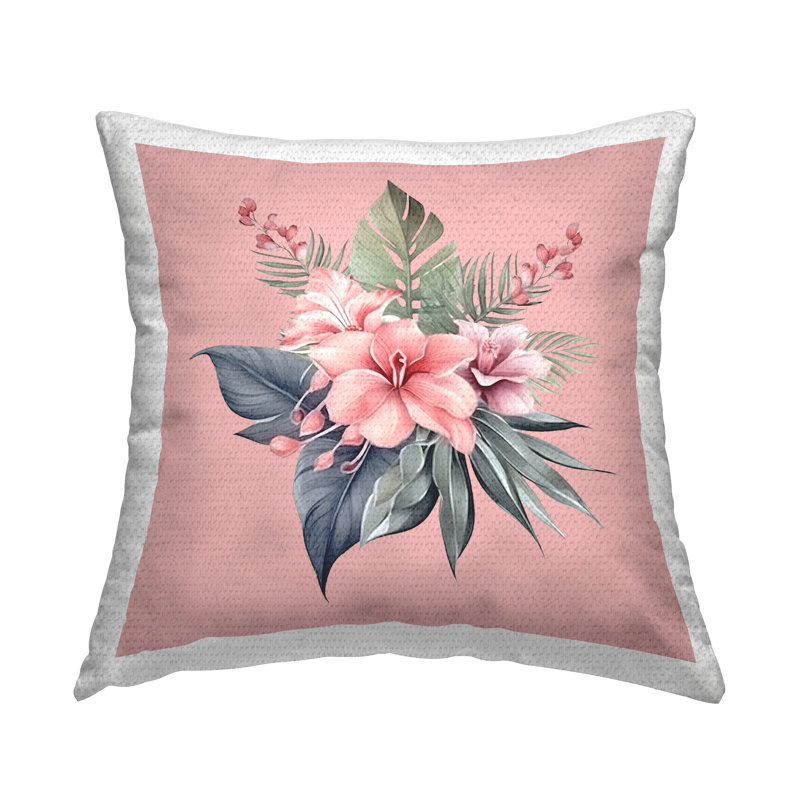 Housse et insert de coussin décoratif carré en polyester pour l'intérieur et l'extérieur