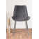 Alezzo Modern High Gloss Extendable Dining Table Set with 6 Luxury Velvet Dining Chairs