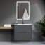 Amogh 610mm Wall Mounted Single Vanity