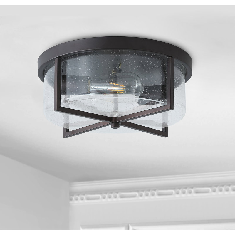 New Ashford Glass Flush Mount