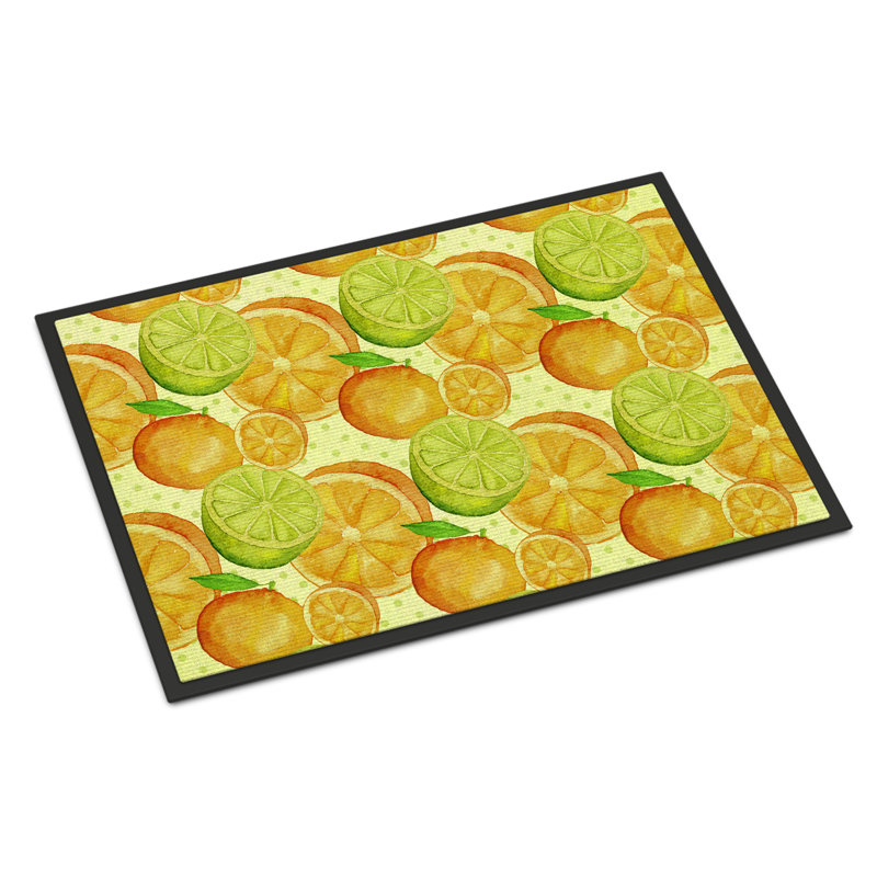 Yelverton Non-Slip Outdoor Doormat, 0.25" H x 27" W x 18" D
