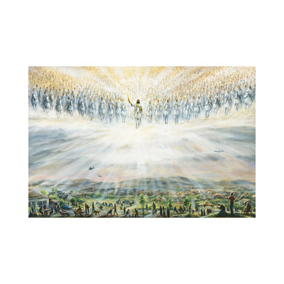 Retour de Jésus - Giclée sur toile tendue avec châssis