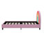 Lit plateforme tapissier Rainbow Design