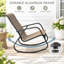 Chaise berçante d'extérieur en métal -94541193