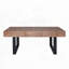 Table basse rustique en bois industriel