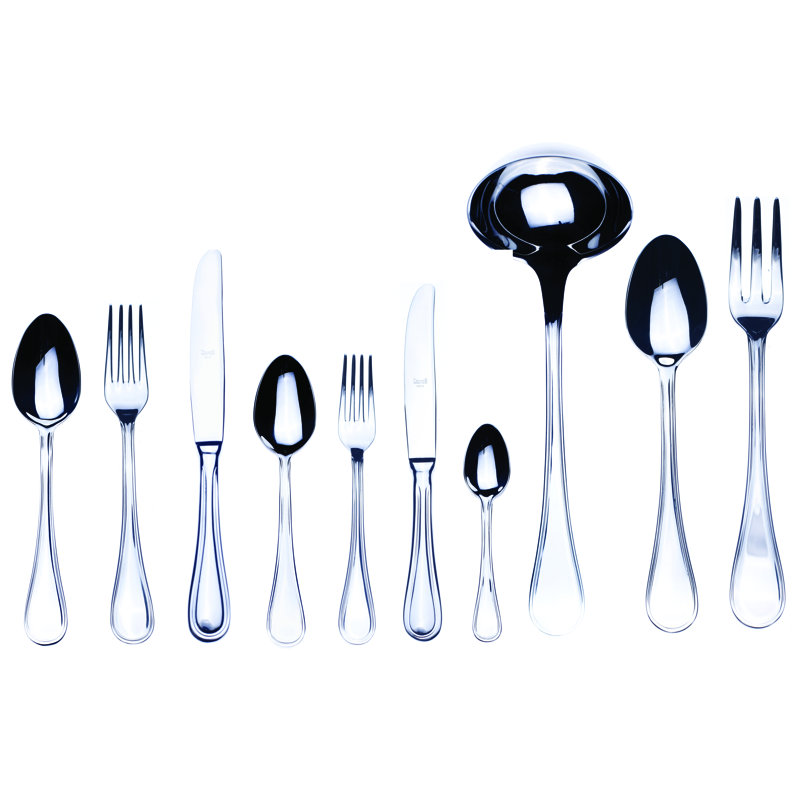 Boheme Flatware Set - 45 Pieces - Stainless Steel