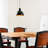 1 - Light Black Single Pendant