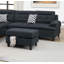 Canapé modulaire en lin-1795065271