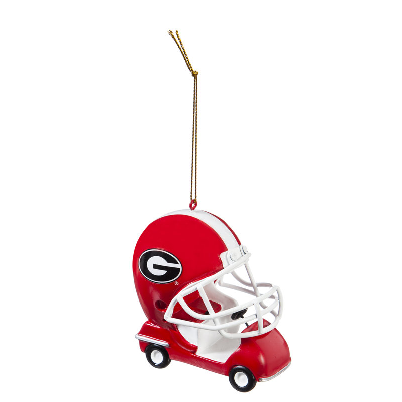 Ornement figurine suspendu ncaa field car, Université de la Géorgie